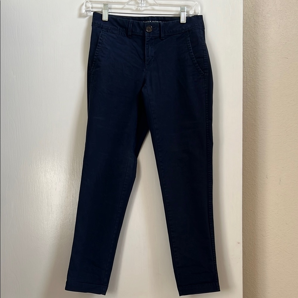 Banana Republic Mid-Rise Slim Ankle Length Pants